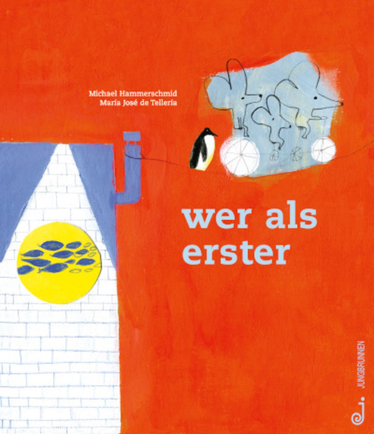 Cover wer als erster (c) Jungbrunnen Verlag